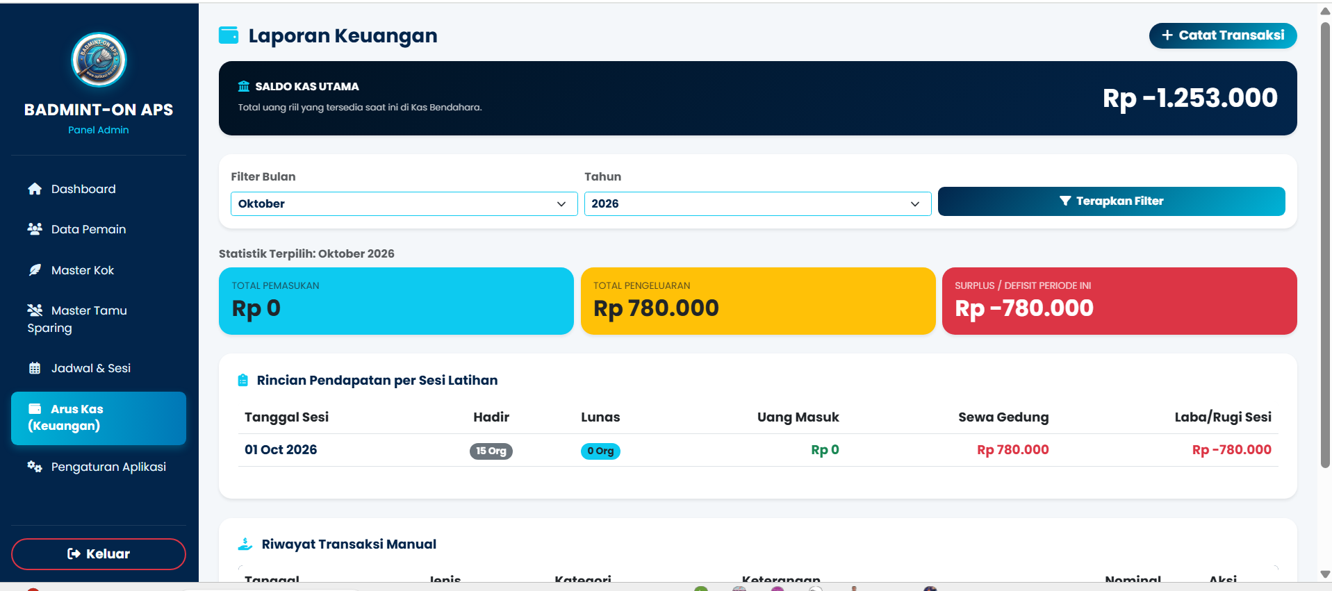 Screenshot Aplikasi